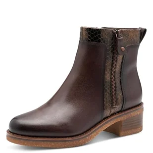 Marco Tozzi Damskie 2-25064-43 modne kozaki, Mocca Comb, 37 EU, Mocca Comb, 37 EU - Kozaki damskie - miniaturka - grafika 1