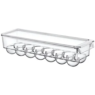 Pojemnik Na Jajka Do Lodówki Z Pokrywką Na 14 Jaj - Pojemniki kuchenne - miniaturka - grafika 1