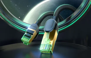 Kabel sieciowy w oplocie kat. 8 Baseus Ethernet RJ45, 40Gbps, 2m (czarny) - Kable miedziane - miniaturka - grafika 10