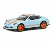 Samochody i pojazdy dla dzieci - Schuco Porsche 911 R Gulf Blue Orange 1:87 452637500 - miniaturka - grafika 1