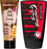 Balsamy i kremy do opalania - Supertan Dark Sauna + Wild Tan Black Tingle Gratis - miniaturka - grafika 1