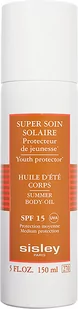 Sisley Super Soin Solaire Body Oil SPF15 150 ml - Balsamy i kremy do opalania - miniaturka - grafika 1