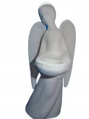 Świeczniki - Anioł,aniołek-30cm na małą świeczkę - miniaturka - grafika 1