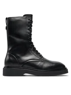 Botki damskie - Calvin Klein Botki HW0HW02181 Czarny - miniaturka - grafika 1