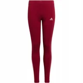 Legginsy - Legginsy dla dzieci adidas Essentials 3-Stripes Leggings czerwone HE1997 12 - miniaturka - grafika 1