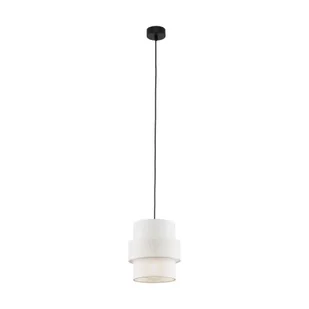 Smukła, abażurowa lampa wisząca TK 5094 z serii CALISTO WHITE - Lampy sufitowe - miniaturka - grafika 1