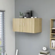 Szafki do salonu - vidaXL Szafka ścienna, dąb sonoma, 80x39x40cm, płyta wiórowa - miniaturka - grafika 1