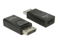 Adaptery i przejściówki - DeLOCK 66234 adapter kablowy DisplayPort HDMI Typu A (Standard) Czarny - miniaturka - grafika 1