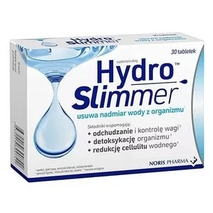 Pharma NORIS Hydroslimmer x 30 tabl + przyłbica ochronna na twarz GRATIS! - Odchudzanie i oczyszczanie - miniaturka - grafika 1