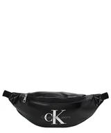 Plecaki - Calvin Klein Męskie monogram miękkie torebki WAISTBAG38, czarne, Czarny, Rozmiar Uniwersalny - miniaturka - grafika 1