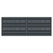 Bramy garażowe - Brama dwuskrzydłowa Udine 4x1.5 m Jarmex 5907377385264 - miniaturka - grafika 1