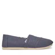 Półbuty męskie - Półbuty Toms Alpargata Classic 10021894 Niebieski - miniaturka - grafika 1