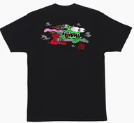 Koszulki męskie - t-shirt SANTA CRUZ STRANGER THINGS EDDIE SLASHER HEAVYWEIGHT T-SHIRT BLACK - miniaturka - grafika 1