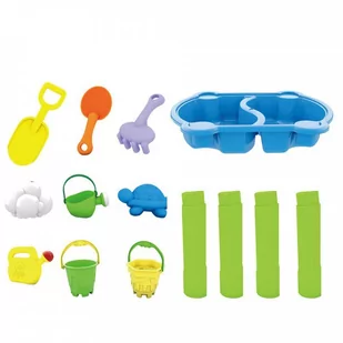 WOOPIE Stolik Wodny 2w1 Piaskownica 9 akc. - Place zabaw - miniaturka - grafika 4
