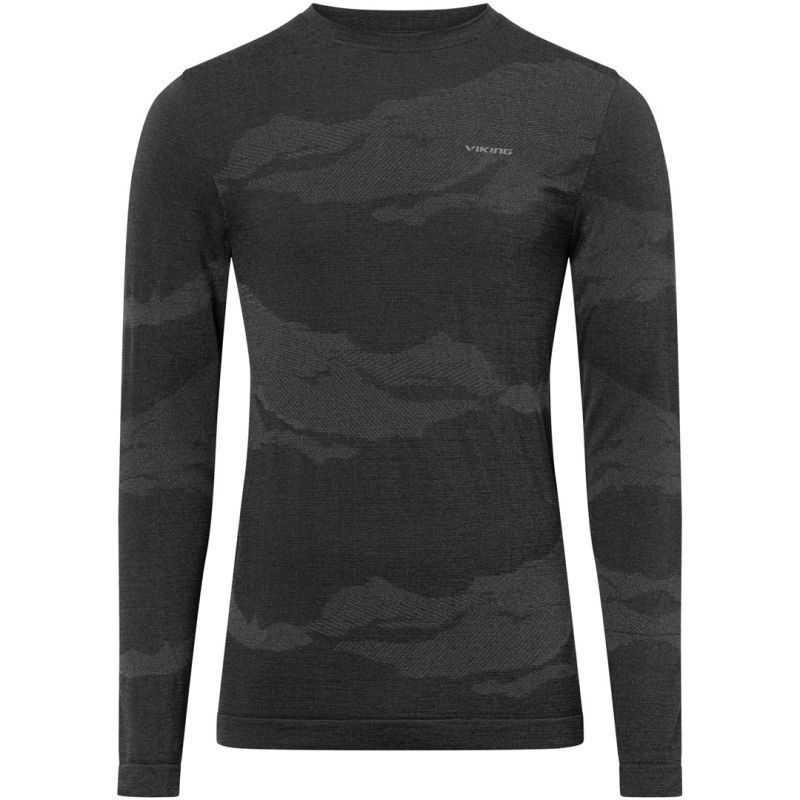 Bielizna męska VIKING Gasher Man Longsleeve Merino roz. M czarna