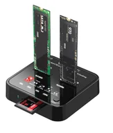 Duplikatory płyt - CoreParts MS-CLONER-M2-SD duplikator Czarny - miniaturka - grafika 1