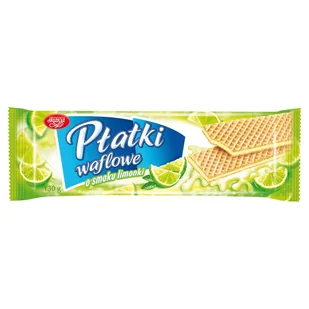 Skawa PŁATKI WAFLOWE O SMAKU LIMONKI S.A. - Ciastka - miniaturka - grafika 1