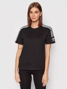 Adidas T-Shirt Tight Tee HF7457 Czarny Slim Fit - Koszulki sportowe damskie - miniaturka - grafika 1