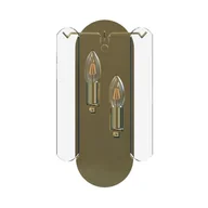 Lampy ścienne - Lampa ścienna NIRA MB3523-2-EGN Zuma Line - miniaturka - grafika 1