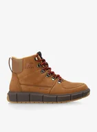 Buty zimowe męskie - Buty zimowe Sorel Explorer III Blazer WP - velvet tan/blackened brown - miniaturka - grafika 1