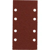 Materiały ścierne - Papier ścierny na rzep z otworami 93 x 185 mm P40 5 szt. KRAFTLINE PRO - miniaturka - grafika 1