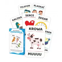 LearnHow Karty obrazkowe - Onomatopeje 45 kart - Edukacja przedszkolna - miniaturka - grafika 1