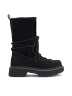 Botki damskie - Jenny Fairy Botki ROSA WS5956-03 Czarny - miniaturka - grafika 1