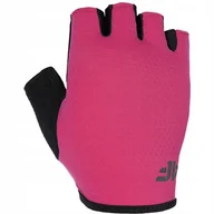 Rękawiczki rowerowe - Rękawiczki kolarskie 4F H4L22-RRU001 55S różowy XL - miniaturka - grafika 1
