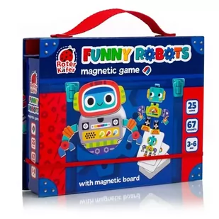 Gra magnetyczna Robot - Roter Kafer - Gry planszowe - miniaturka - grafika 1