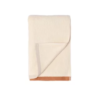 Brązowy/beżowy bawełniany ręcznik kąpielowy 70x140 cm Contrast – Södahl - Ręczniki - miniaturka - grafika 1