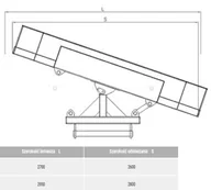 Wyposażenie gospodarstwa rolnego - BERWILIA Pług ładowarka do odśnieżania do wózka widłowego (szerokość lemiesza: 2700 lub 2950 mm) 29082378 - miniaturka - grafika 1