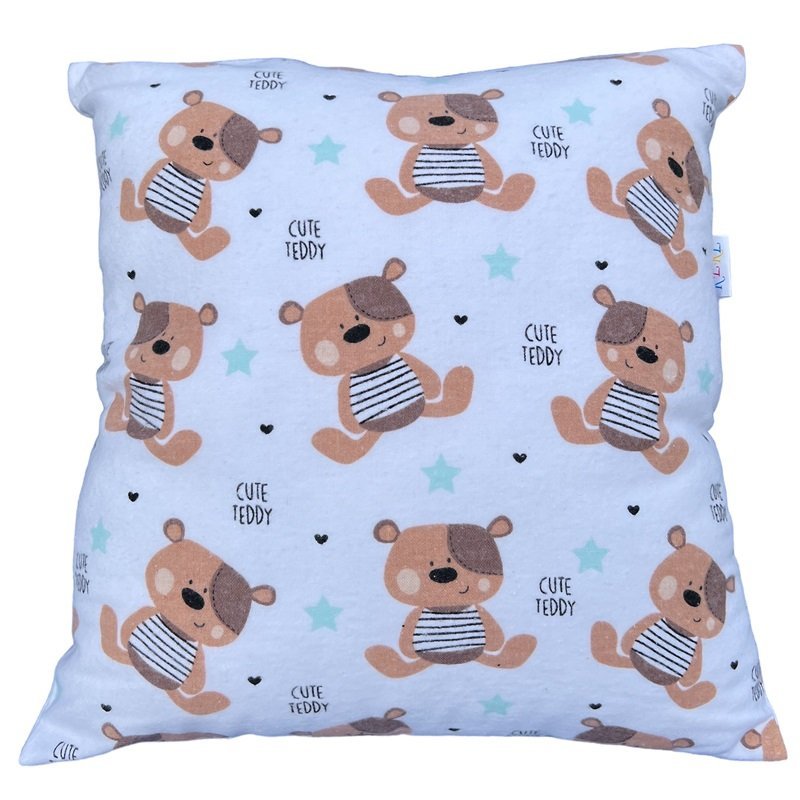 Poszewka 40x40 flanela miś Teddy