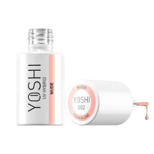 Yoshi - Lakier Hybrydowy 002 Nude 6ml - Lakiery hybrydowe - miniaturka - grafika 6