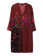 Sukienki - Desigual Sukienka damska Valentina, Merlot, 68 - miniaturka - grafika 1