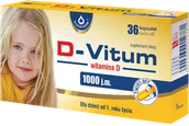 Witaminy i minerały - Oleofarm SP Z O.O D-VITUM Witamina D dla dzieci 1000 j.m 36 kaps 3419121 - miniaturka - grafika 1