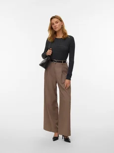 Vero Moda Sweter w kolorze antracytowym - Swetry damskie - miniaturka - grafika 1