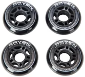 Akcesoria do skatingu - Kółka do rolek Raven 82A Pu 72mm Komplet 4 sztuk - miniaturka - grafika 1