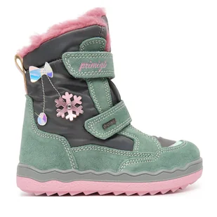 Śniegowce Primigi GORE-TEX 8883700 M Zielony - Buty dla dziewczynek - miniaturka - grafika 1