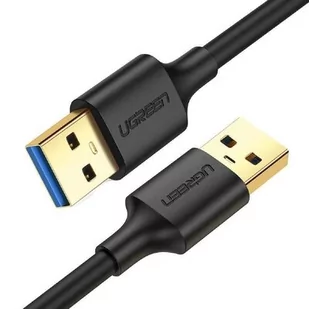 Kabel Usb 3.0 A-a Ugreen 0.5m czarny - Akcesoria do smartwatchy - miniaturka - grafika 1