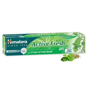 HIMALAYA Pasta żelowa miętowa Active Fresh bez fluoru 80g HIMALAYA - Pasty do zębów - miniaturka - grafika 1