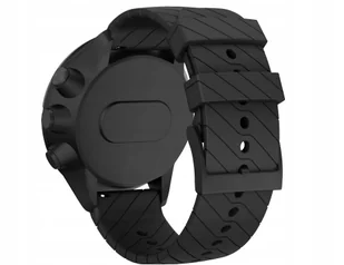 Pasek silikonowy do Suunto 9 Suunto 7 Czarny - Akcesoria do smartwatchy - miniaturka - grafika 1