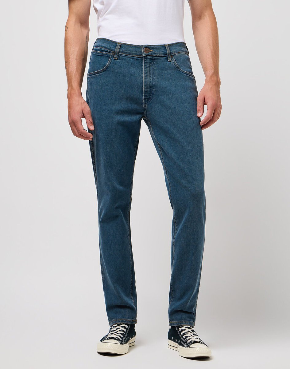 Męskie spodnie jeansowe dopasowane Wrangler LARSTON W30 L34