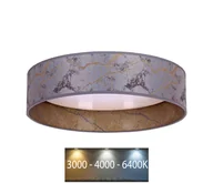 Lampy sufitowe - Brilagi - LED Plafon VELVET LED/12W/230V śr. 30 cm 3000K/4000K/6400K - miniaturka - grafika 1