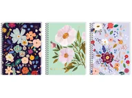 Zeszyty szkolne - Interdruk N-Kołozeszyt B5 HS Garden kratka 100 kartek - miniaturka - grafika 1