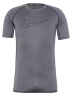 Koszulki sportowe męskie - Nike Koszulka sportowa w kolorze szarym - miniaturka - grafika 1