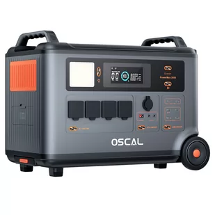 Wytrzymała stacja zasilania Blackview Oscal PowerMax 3600, bateria LiFePO4 3600Wh do 57600Wh, 14 gniazdek, 5 trybów świateł LED - Akumulatory ogólnego zastosowania - miniaturka - grafika 3