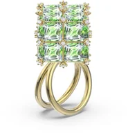 Pierścionki - Biżuteria SWAROVSKI 5610908. Pierścionek, Kolor zielony. Kobieta. - miniaturka - grafika 1