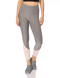 Puma Legginsy damskie Studio Yogini Luxe Colorblock Hw 78 Tight Średni szary lotus XL 520979 - Legginsy - miniaturka - grafika 1