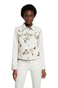 Desigual Damska kurtka 21SWEN18902036, materiał Finishes, 36 (DE) - Kurtki damskie - miniaturka - grafika 1