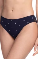 Majtki damskie - Bawełniane figi damskie 2-pack L-1482MB, Kolor granatowy, Rozmiar L, LAMA - Primodo.com - miniaturka - grafika 1